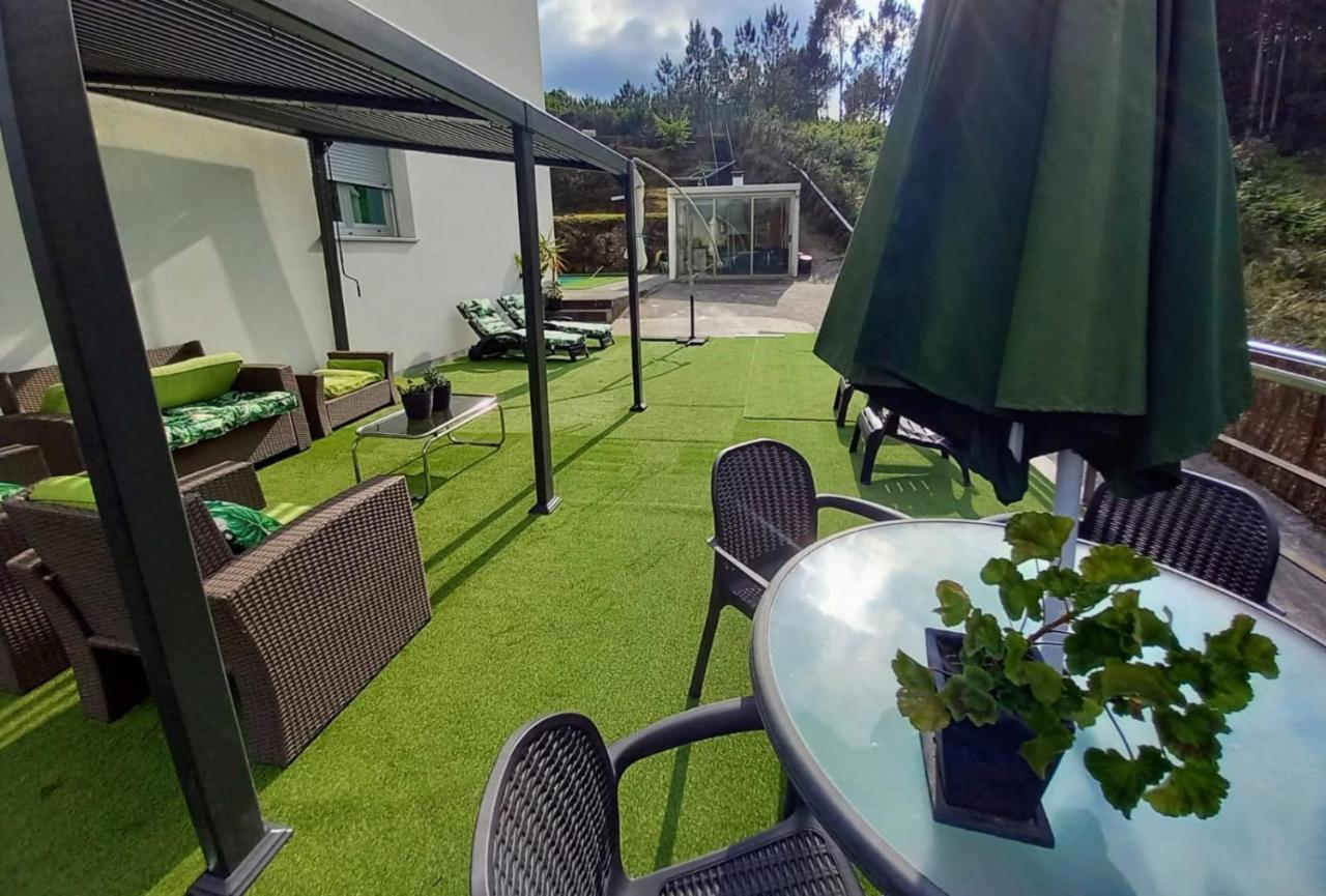 Casa Rocha Velha Con Terraza Y Piscina Particular Apartment Santiago de Compostela Exterior foto