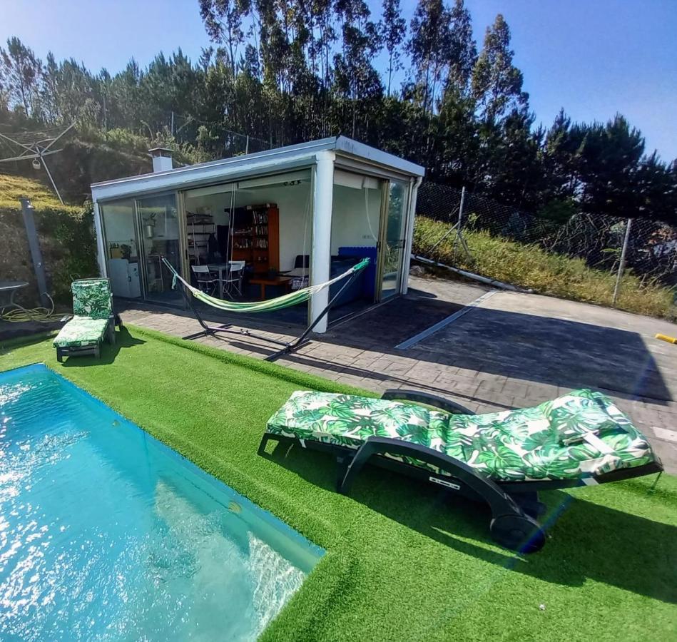 Casa Rocha Velha Con Terraza Y Piscina Particular Apartment Santiago de Compostela Exterior foto