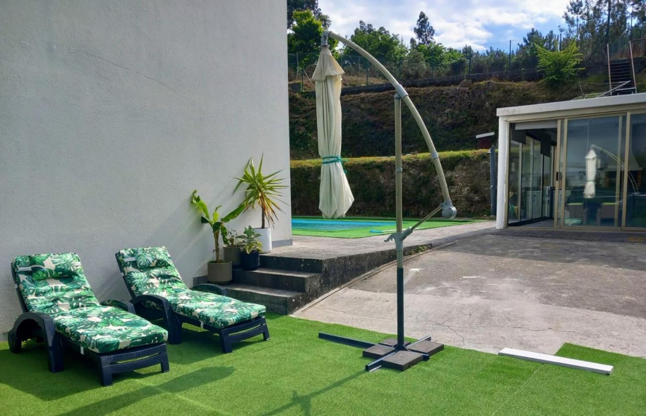 Casa Rocha Velha Con Terraza Y Piscina Particular Apartment Santiago de Compostela Exterior foto
