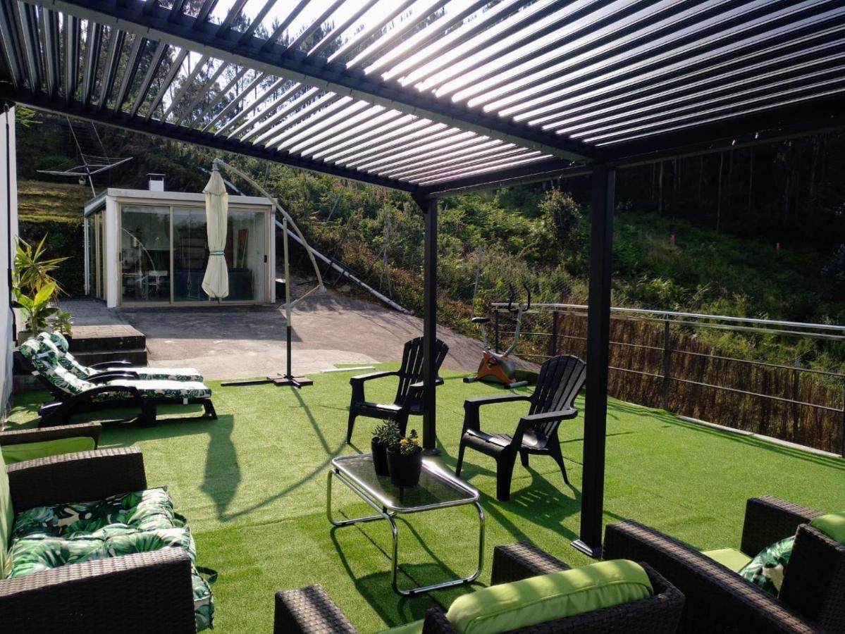 Casa Rocha Velha Con Terraza Y Piscina Particular Apartment Santiago de Compostela Exterior foto