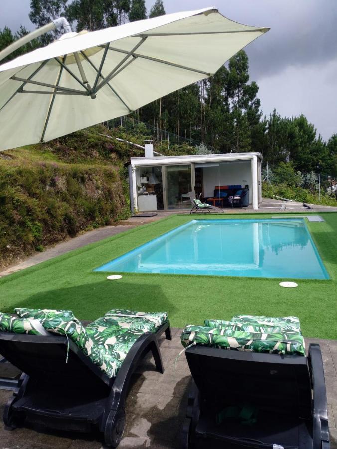 Casa Rocha Velha Con Terraza Y Piscina Particular Apartment Santiago de Compostela Exterior foto