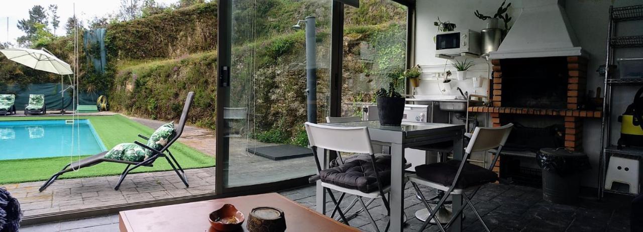 Casa Rocha Velha Con Terraza Y Piscina Particular Apartment Santiago de Compostela Exterior foto