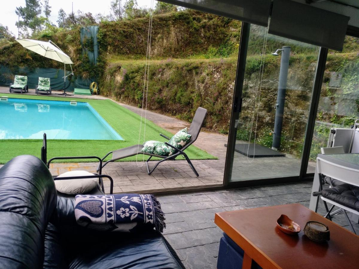Casa Rocha Velha Con Terraza Y Piscina Particular Apartment Santiago de Compostela Exterior foto