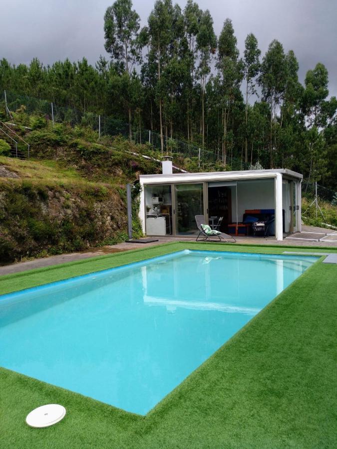 Casa Rocha Velha Con Terraza Y Piscina Particular Apartment Santiago de Compostela Exterior foto